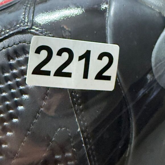 Jordan 9 Retro Bred Mens Size 8.5 Black Patent Leather Athletic Sneakers - Picture 15 of 15